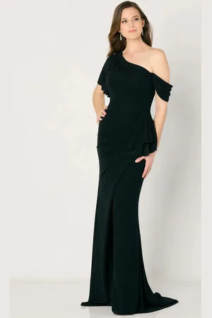 Cameron Blake CB788 - Glitter Flutter Sleeve Evening Dress