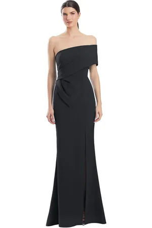 Alexander By Daymor 1981S24 - Off Shoulder Sheath Evening Dress
