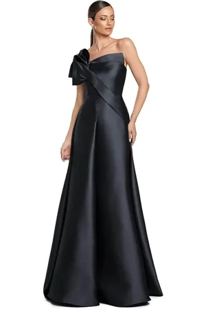 Alexander By Daymor 2068F24 - Strapless Ruffled Accent Evening Gown