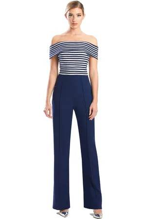 Alexander By Daymor 1751S23 - Off-Shoulder Formal Jumpsuit