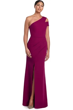 Alexander By Daymor 2058F24 - Pleated One Shoulder Evening Gown