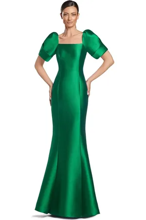 Alexander By Daymor 2069F24 - Square Neck Mermaid Evening Gown