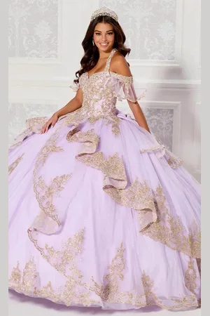 Princesa by Ariana Vara PR30118 - Applique Sweetheart Ballgown