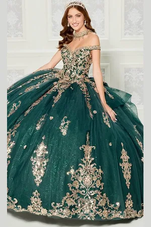 Princesa by Ariana Vara PR30112 - Beaded Lace Sweetheart Ballgown