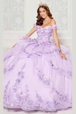Princesa by Ariana Vara PR30113 - Sweetheart Appliqued Ballgown