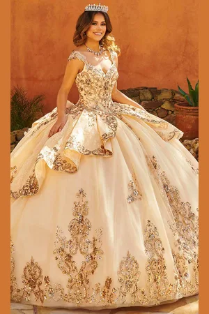 Rachel Allan MQ3093 - Bow Back Quinceanera Ballgown