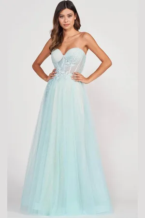 Colette for Mon Cheri CL2001 - Beaded Lace Prom Gown