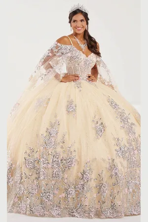 Fiesta Gowns 56491 - Embroidered Sleeveless Ballgown