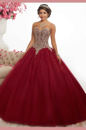 Fiesta Gowns 56341 Embroidered Lace Sweetheart Ballgown