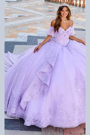 Princesa by Ariana Vara PR30161 - Short Sleeves Prom Gown