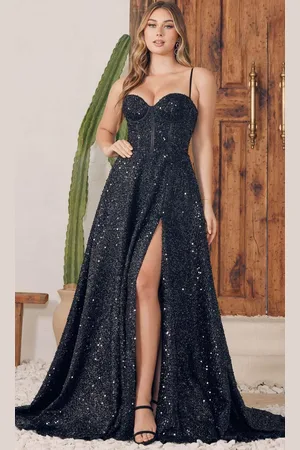 Nox Anabel A1241 - Sweetheart Sequin Evening Gown