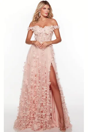 Alyce Paris 61308 - Floral Plus Size Prom Dress