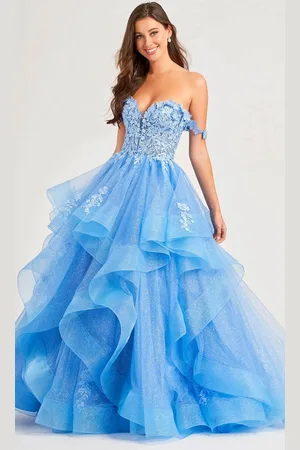 Ellie Wilde EW35084 - Floral Off-Shoulder Ballgown