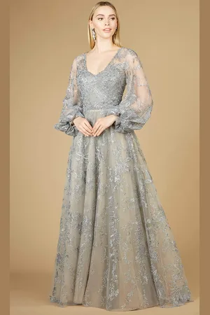 Lara Dresses 29229 - Embellished Tulle Semi-Ballgown