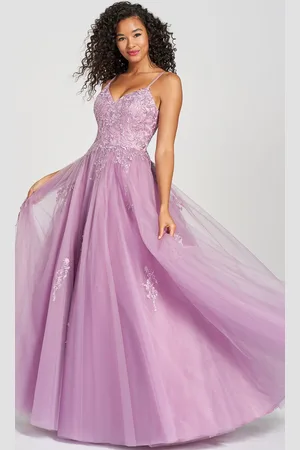 Colette for Mon Cheri CL12212 - Beaded Lace Appliques Ball Gown