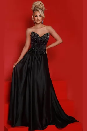 Johnathan Kayne 2812 - Ombre Beaded Evening Dress