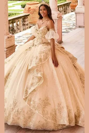 Princesa by Ariana Vara PR30161 - Short Sleeves Prom Gown