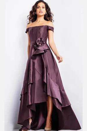 JOVANI 37014 - Corset High Low Evening Dress