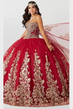 Fiesta Gowns 56468 - Strapless Highly Embellished Gown
