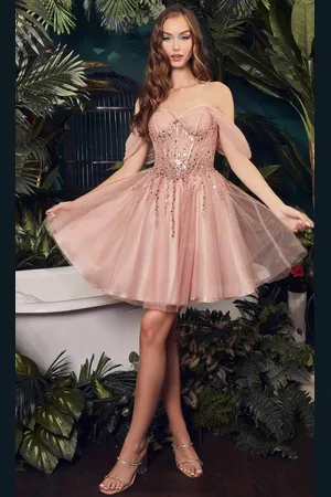 Cinderella Divine CD0211 - Corset A-Line Dress