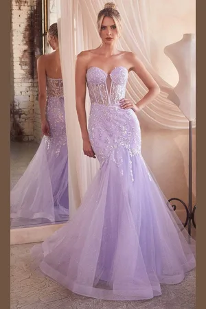 Cinderella Divine CB139 - Sparkling Sequin Gown
