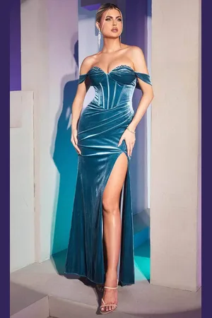 Cinderella Divine OC011 - Sweetheart Basque Evening Gown