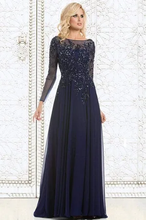 Feriani Couture 26145 Dazzling Long Sleeve Evening Gown