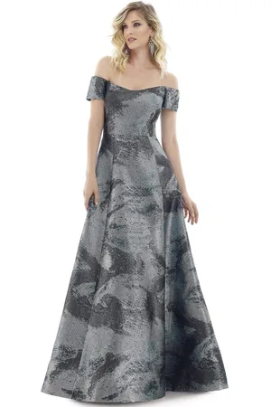 Feriani Couture 20111 Off-Shoulder A-Line Evening Gown