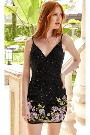 Primavera Couture 4049 - Open Back Sleeveless Cocktail Dress