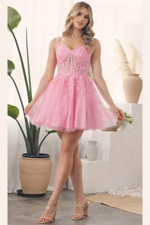 Nox Anabel H784 - Sweetheart Tulle A-Line Cocktail Dress