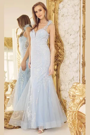 Nox Anabel T1208 - Sleeveless Feather Detailed Dress