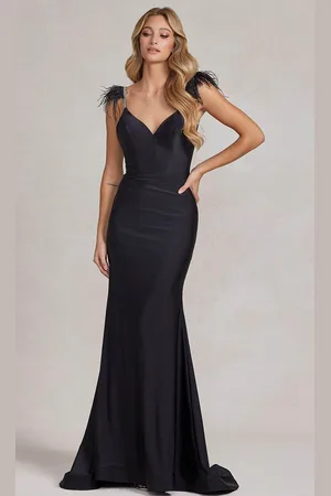 Nox Anabel T1138 - Embellished Strap Mermaid Prom Gown