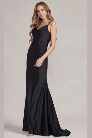 Nox Anabel K490 - Sleeveless Open Back Long Dress