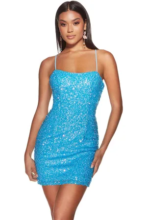 Alyce Paris 4914 - Scoop Sequins Cocktail Dress