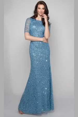 Alyce Paris 27600 - Scoop Neck Sheath Long Dress