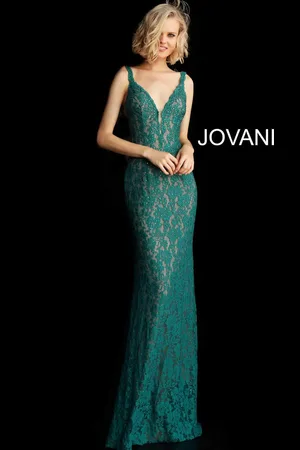 JOVANI Fitted Lace Prom Dress 48994