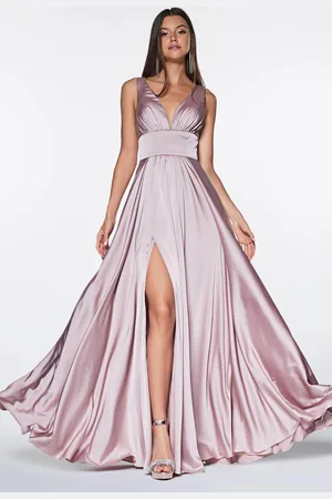 Ladivine 7469 Soft Satin Dress