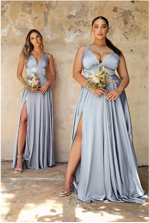 Ladivine 7469 Soft Satin Dress