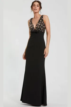 Ieena Duggal 2278 - Embellished Sleeveless Bodice Evening Dress