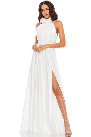 Mac Duggal 49333 High Halter Neck A-Line Gown