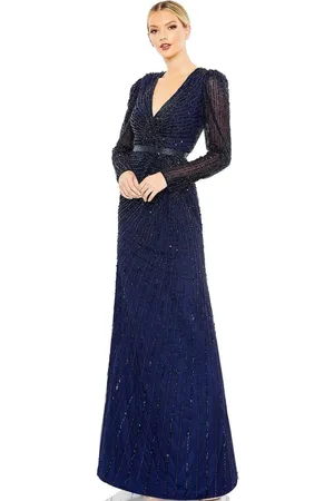 Mac Duggal 5715 - Sequined Evening Dress