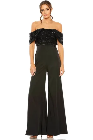 Mac Duggal 11667 - Off-Shoulder Fitted Jumpsuit
