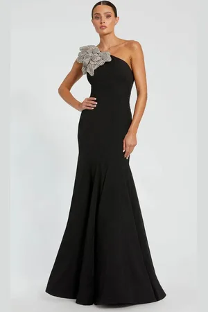 Mac Duggal 11810 - Crystal Floral Evening Gown