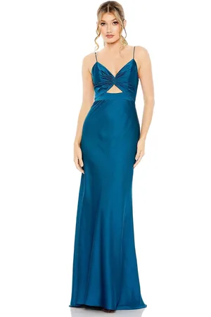 Ieena Duggal 68347 - Knotted Front Evening Gown