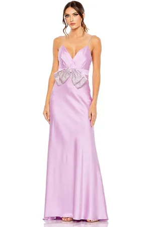 Mac Duggal 68144 - Pleated Rhinestone Embellished Dress