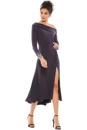 Ieena Duggal 264851 - One Shoulder Cocktail Dress