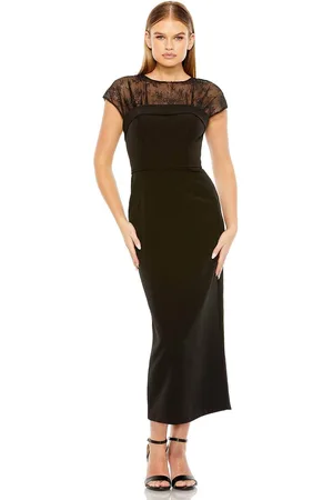 Ieena Duggal 49799 - Lace Illusion Jewel Formal Dress