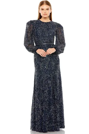 Mac Duggal 93902 - Long Beaded Evening Gown