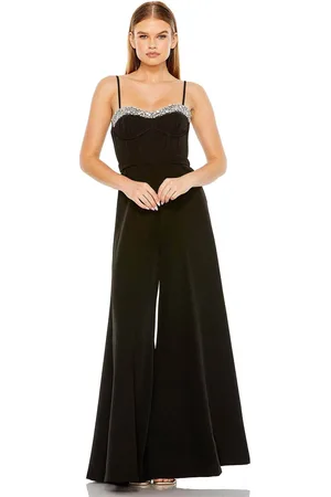 Ieena Duggal 11765 - Sweetheart Corset Bustier Jumpsuit