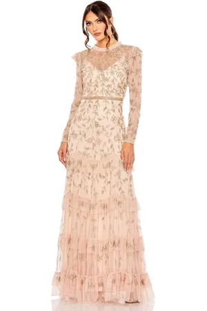 Mac Duggal 9237 - Beaded High Illusion Evening Gown